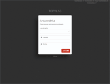 Tablet Screenshot of labcenter.toplab.com.br
